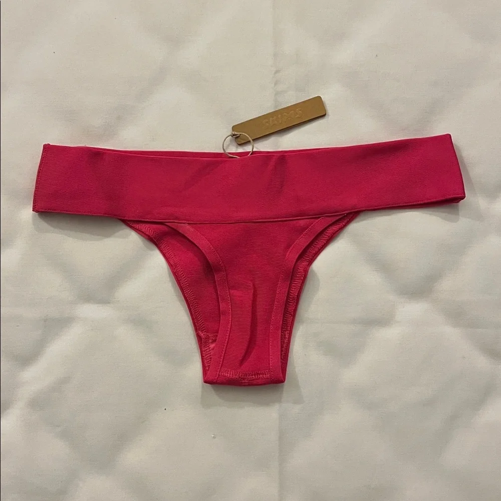SKIMS KNIT BEACHWEAR CHEEKY BIKINI BOTTOM